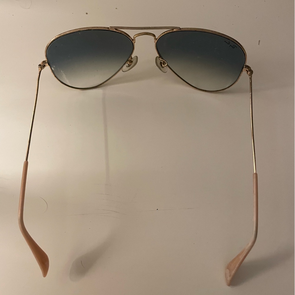 Ray Ban Aviator Light Blue Gradient - Picture 4 of 4